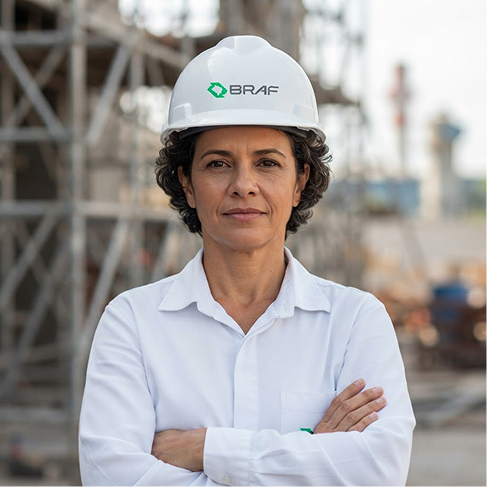 Equipe BRAF em obra